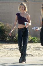 HAILEY VLAUSON Out in Huntington Beach 01/31/2018