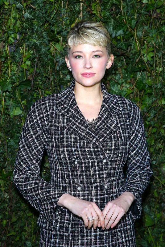 HALEY BENNETT at Charles Finch & Chanel Pre-bafta Party in London 02/17/2018