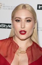 HAYLEY HASSELHOFF at Instyle EE Rising Star Baftas Pre-party in London 02/06/2018