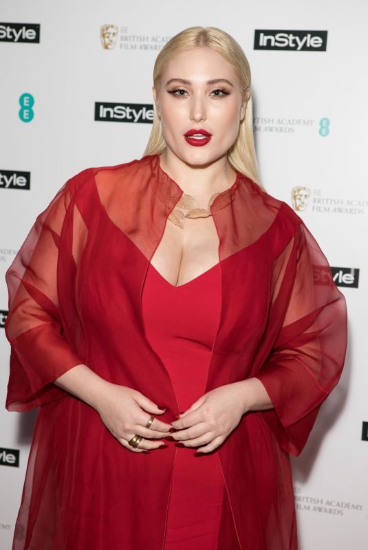HAYLEY HASSELHOFF at Instyle EE Rising Star Baftas Pre-party in London 02/06/2018