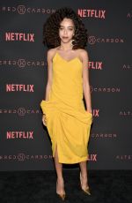 HAYLEY LAW at Altered Carbon Premiere in Los Angeles 02/01/2018