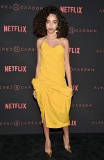 HAYLEY LAW at Altered Carbon Premiere in Los Angeles 02/01/2018