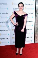 HAYLEY SQUIRES at Bafta Nominees Party in London 02/17/2018