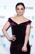 HAYLEY SQUIRES at Bafta Nominees Party in London 02/17/2018