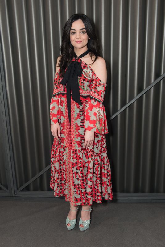 HAYLEY SQUIRES at Temperley Fashion Show in London 02/18/2018