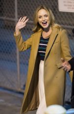 HEATHER GRAHAM at Jimmy Kimmel Live in Los Angeles 02/12/2018