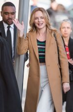 HEATHER GRAHAM at Jimmy Kimmel Live in Los Angeles 02/12/2018