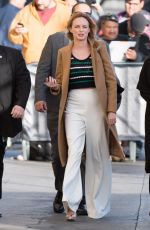 HEATHER GRAHAM at Jimmy Kimmel Live in Los Angeles 02/12/2018