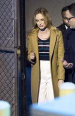 HEATHER GRAHAM at Jimmy Kimmel Live in Los Angeles 02/12/2018