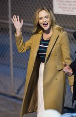 HEATHER GRAHAM at Jimmy Kimmel Live in Los Angeles 02/12/2018