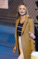 HEATHER GRAHAM at Jimmy Kimmel Live in Los Angeles 02/12/2018