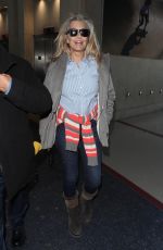 HEATHER THOMAS at LAX Airport in Los Angeles 02/27/2017