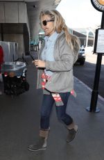 HEATHER THOMAS at LAX Airport in Los Angeles 02/27/2017