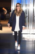 HEIDI KLUM at JFK Airport in New York 02/08/2018