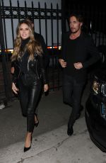 HEIDI KLUM at Mr. Chow