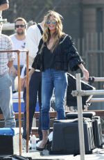 HEIDI KLUM on the Set of Germany