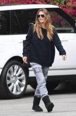 HEIDI KLUM Out and About in Hollywood 02/10/2018