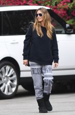 HEIDI KLUM Out and About in Hollywood 02/10/2018