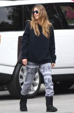 HEIDI KLUM Out and About in Hollywood 02/10/2018