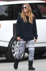 HEIDI KLUM Out and About in Hollywood 02/10/2018