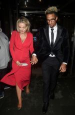 HELEN FLANAGAN Leaves Kym Marsh Footprint Charity Ball in Manchester 02/10/2018