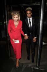 HELEN FLANAGAN Leaves Kym Marsh Footprint Charity Ball in Manchester 02/10/2018