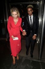 HELEN FLANAGAN Leaves Kym Marsh Footprint Charity Ball in Manchester 02/10/2018