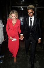 HELEN FLANAGAN Leaves Kym Marsh Footprint Charity Ball in Manchester 02/10/2018