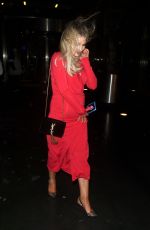 HELEN FLANAGAN Leaves Kym Marsh Footprint Charity Ball in Manchester 02/10/2018