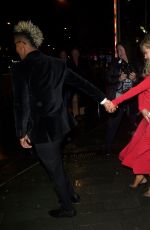 HELEN FLANAGAN Leaves Kym Marsh Footprint Charity Ball in Manchester 02/10/2018