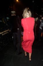 HELEN FLANAGAN Leaves Kym Marsh Footprint Charity Ball in Manchester 02/10/2018