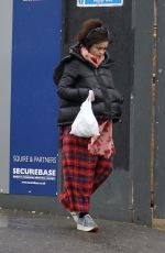 HELENA BONHAM CARTER Out in Hampstead 02/10/2018