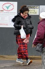 HELENA BONHAM CARTER Out in Hampstead 02/10/2018