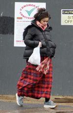 HELENA BONHAM CARTER Out in Hampstead 02/10/2018