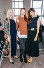 HELENA CHRISTENSEN at Society of MSK Winter Luncheon at New York Fashion Week 02/08/2018