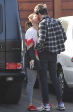 HILARY DUFF and Matthew Koma at Veterinarian Office in Los Angeles 02/06/2018