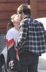 HILARY DUFF and Matthew Koma at Veterinarian Office in Los Angeles 02/06/2018