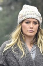 HILARY DUFF Out and About in Toluca Lake 02/10/2018