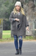 HILARY DUFF Out and About in Toluca Lake 02/10/2018
