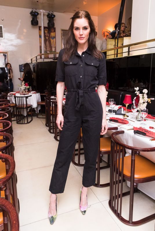 HILARY RHODA at Frame Fifth Anniversary Dinner in New York 02/10/2018