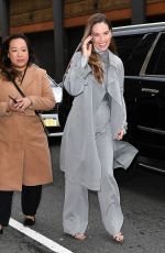 HILARY SWANK Arrives at Ralph Lauren Fashion Show in New York 02/12/2018