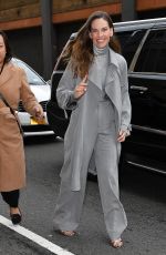 HILARY SWANK Arrives at Ralph Lauren Fashion Show in New York 02/12/2018
