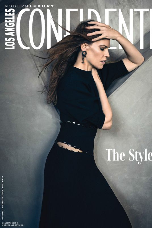 HILARY SWANK in Los Angeles Confidential Magazine, Spring/Summer 2018