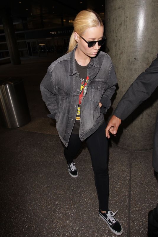 IGGY AZALEA at LAX Airport in Los Angeles 02/22/2018