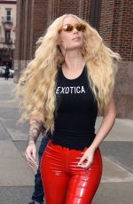 IGGY AZALEA Leaves Z100 Studio in New York 02/15/2018