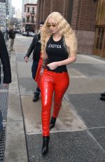 IGGY AZALEA Leaves Z100 Studio in New York 02/15/2018