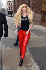 IGGY AZALEA Leaves Z100 Studio in New York 02/15/2018