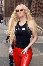 IGGY AZALEA Leaves Z100 Studio in New York 02/15/2018