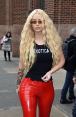 IGGY AZALEA Leaves Z100 Studio in New York 02/15/2018