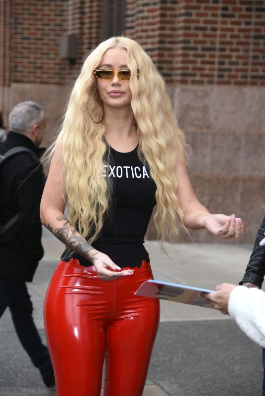 IGGY AZALEA Leaves Z100 Studio in New York 02/15/2018